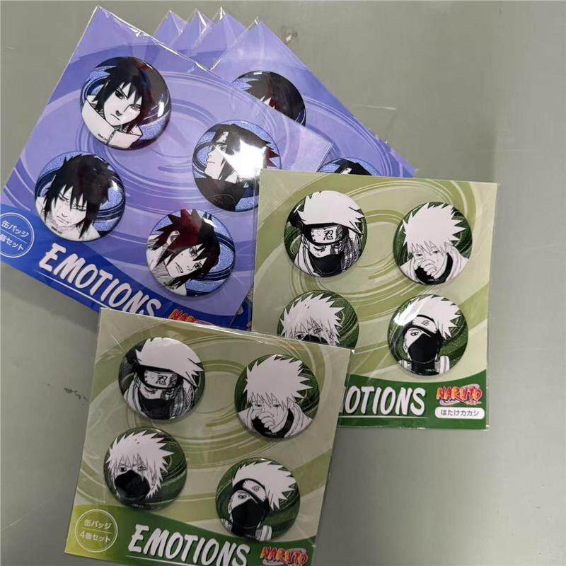 Model Kit Naruto - Naruto Badge Uchiha Sasuke Hatake Kakashi