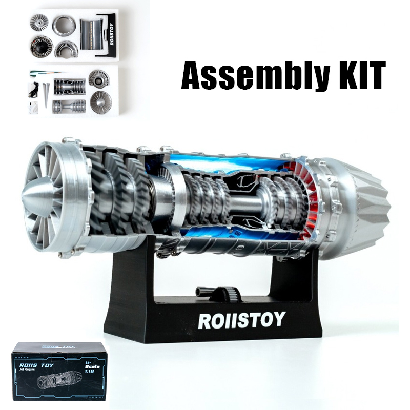 Model Kit Jet Engine - J35 Turbofighter Model Kit PLA Hardcore