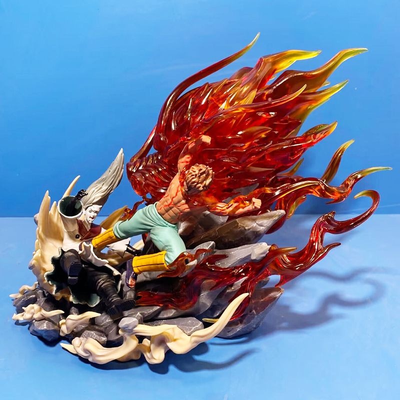 Model Kit Naruto - 21cm Naruto Maito Gai VS Uchiha