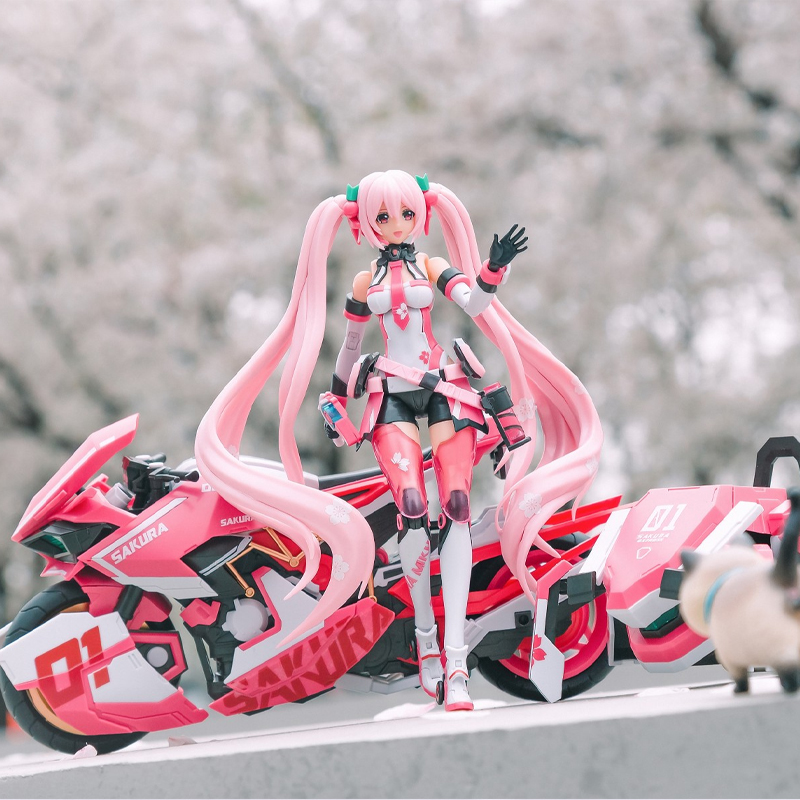 Model Kit Kotobukiya - Genuine Soskill Hatsune Miku Sakura Mirai: