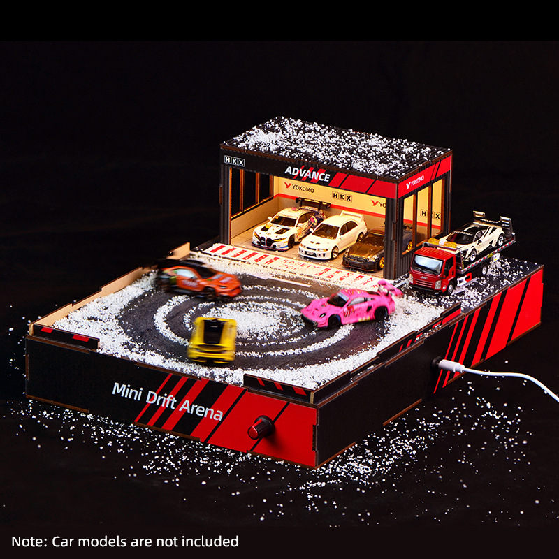 Model Kit Led - 1:64 Scale DIY Drift Track Diorama