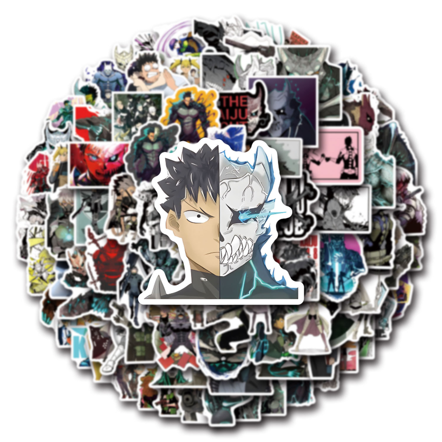 Model Kit Kaiju 8 - 10/30/50/110PCS Kaiju No. 8 Cartoon Stickers