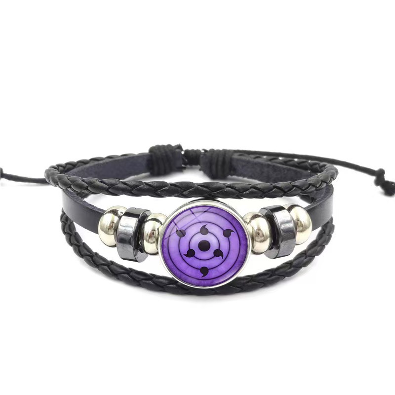 Model Kit Naruto - Anime Accessories Leather Bracelets Cosplay Anime