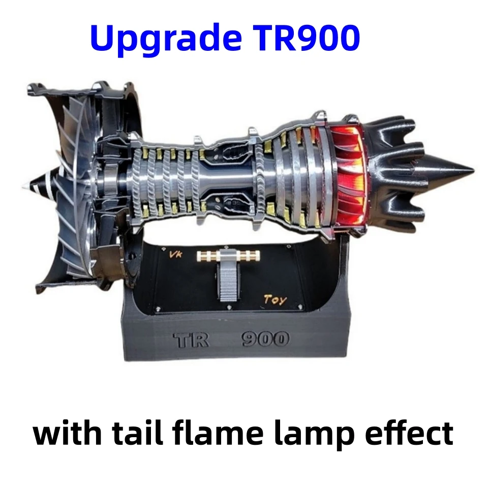 Model Kit Jet Engine - DIY Assembly Toy Aircraft Jet Engine