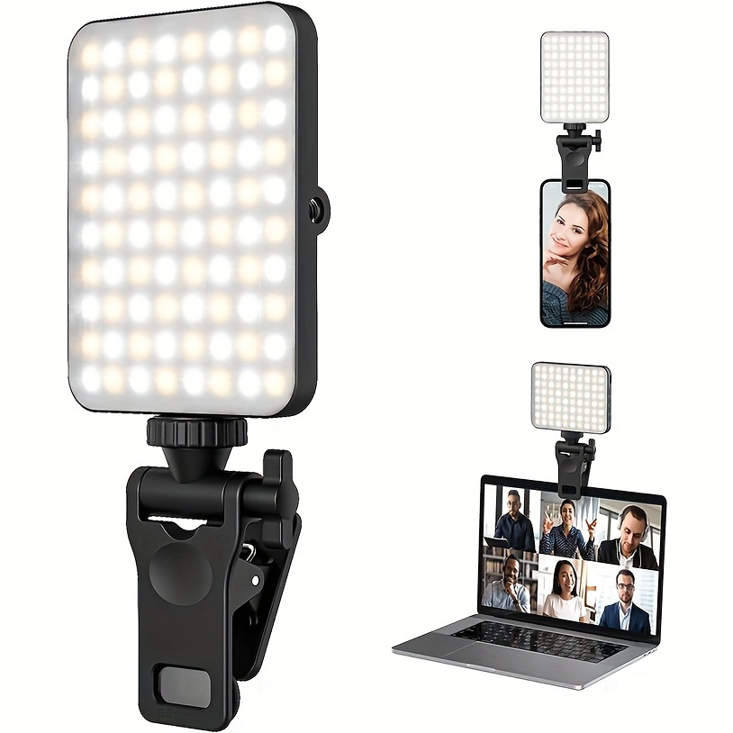 Model Kit Led - 1pc Rechargeable Magnetic LED Selfie Light,3