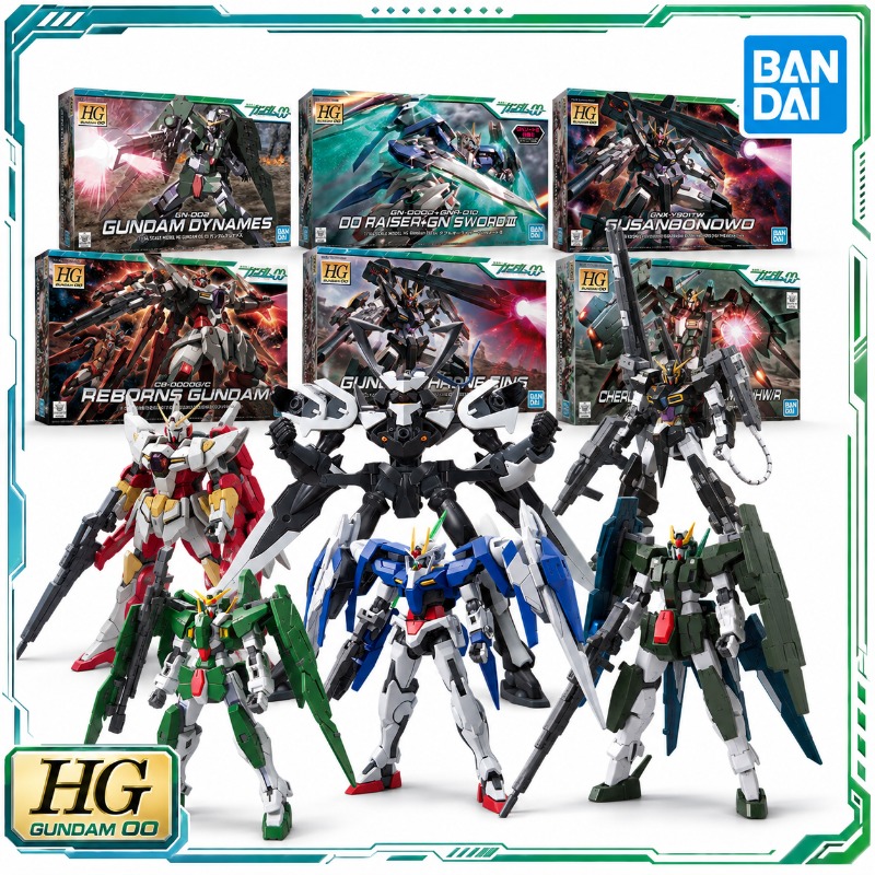 Model Kit Non Gundam - Bandai Original HG 1/144 00 Raiser