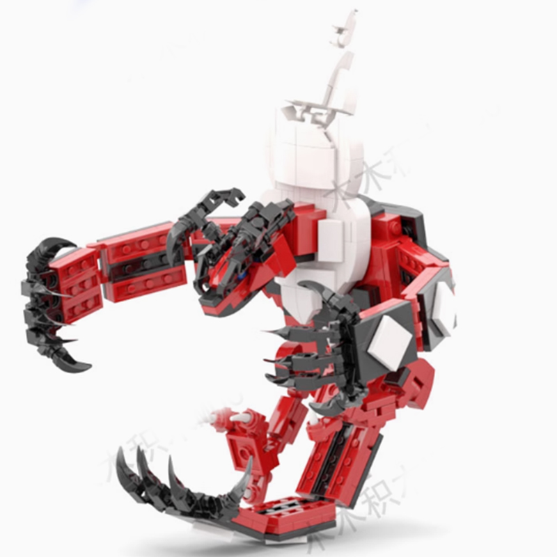Model Kit Yveltal - MOC Anime Figure Building Blocks Model