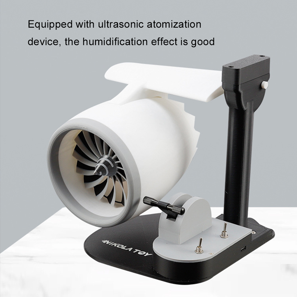 Model Kit Jet Engine - USB JetFan Desktop Turbofan Engine Fan