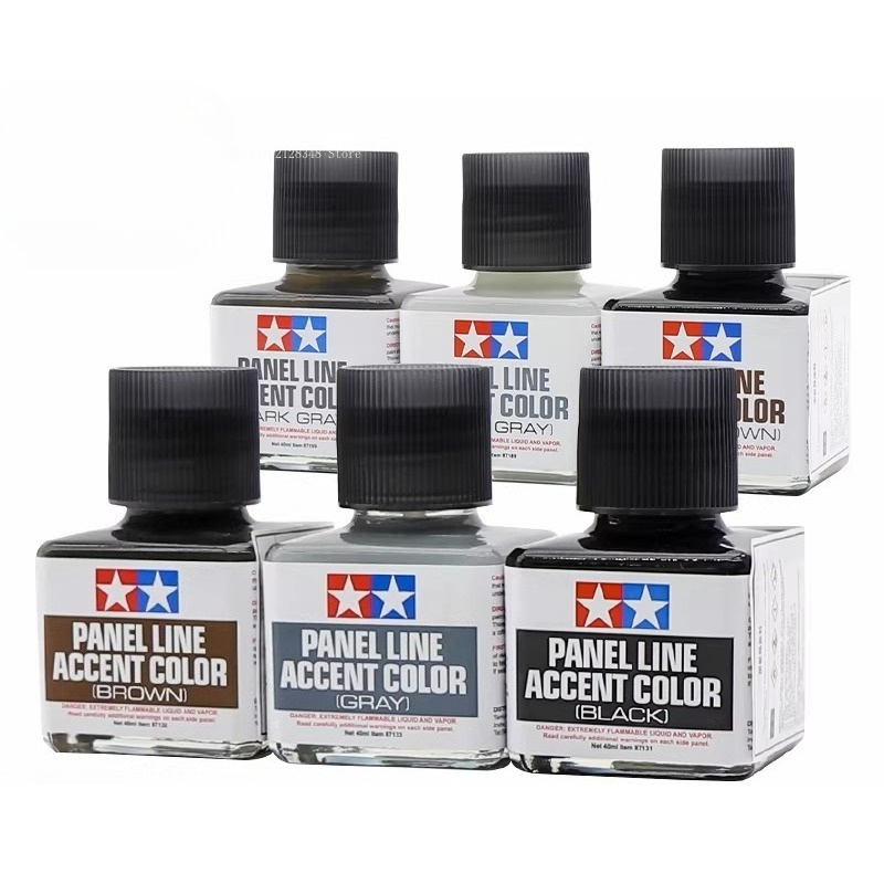 Panel Line Accent Color 40ml E - огляд і ціна Tamiya Model Paint Set