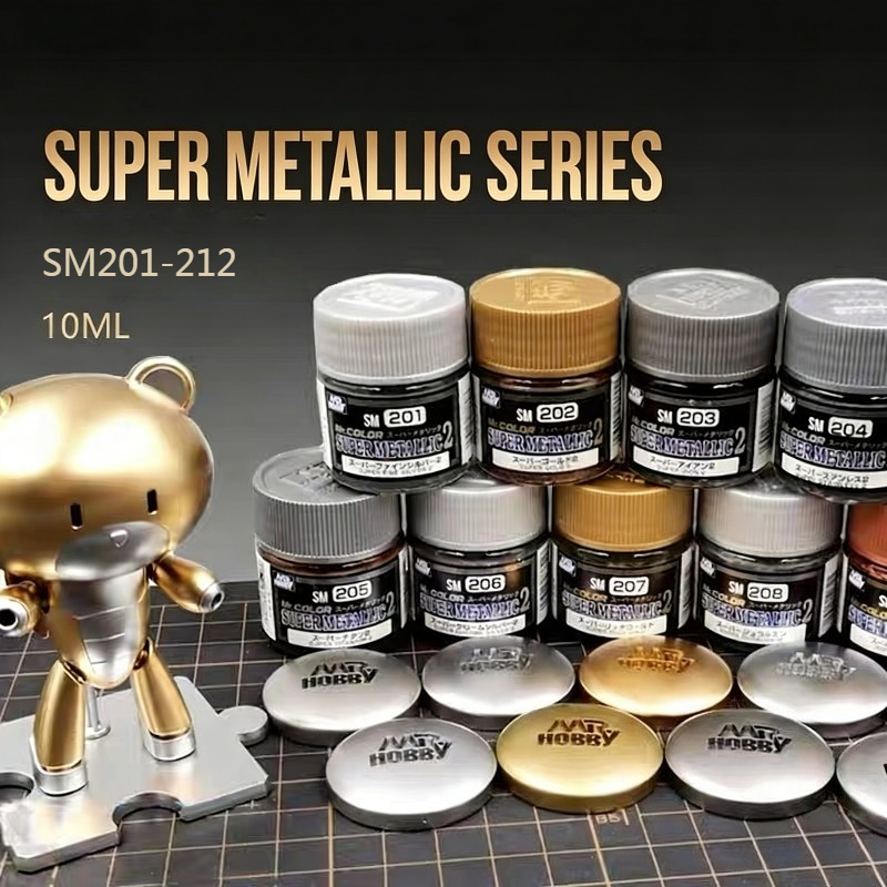 10ML Super Electroplating Effe - огляд і ціна Tamiya Model Paint Set