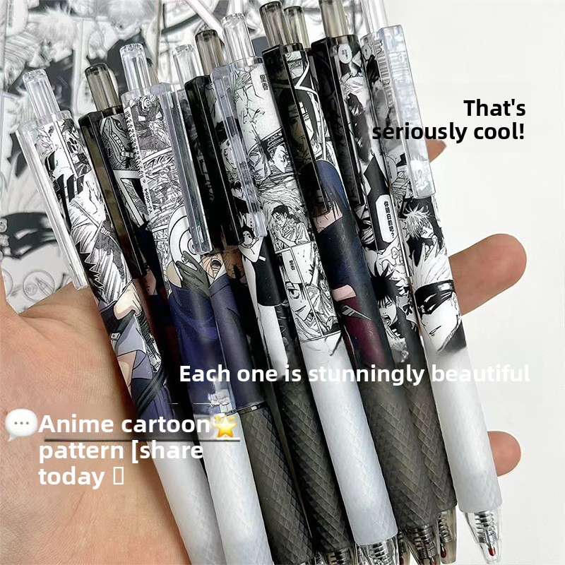 Anime Naruto Gel Pen Cute Cart - огляд і ціна Model Kit Naruto