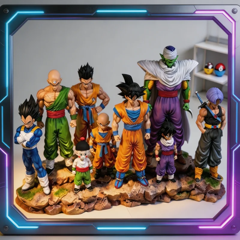 1set Anime Dragon Ball Infinit - огляд і ціна Model Kit Vegeta