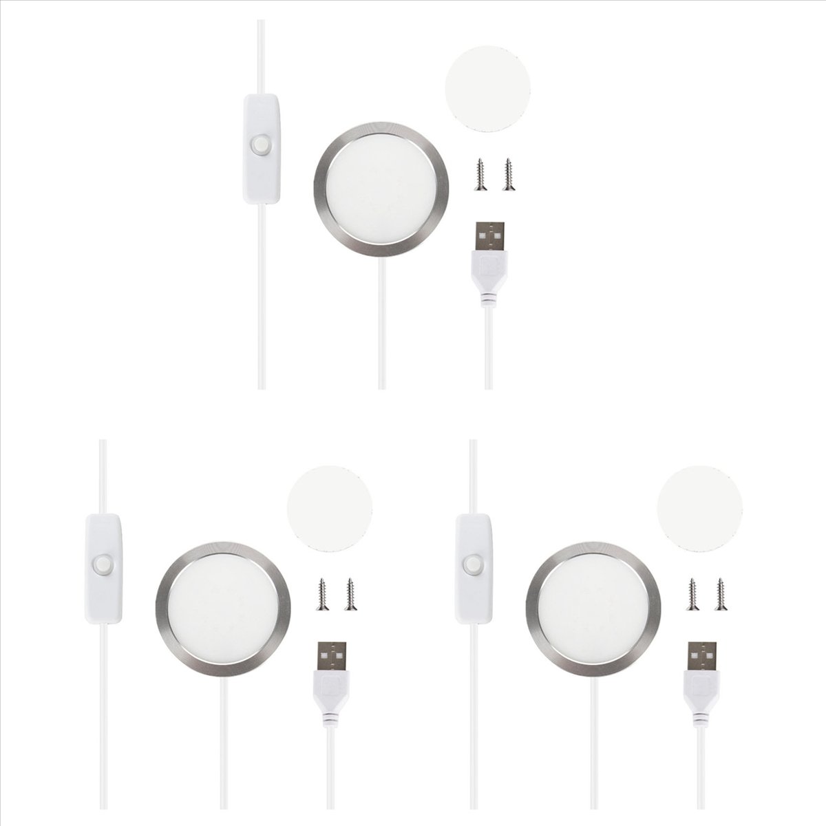 3X DIY LED Night Light Kit for - огляд і ціна Model Kit Led