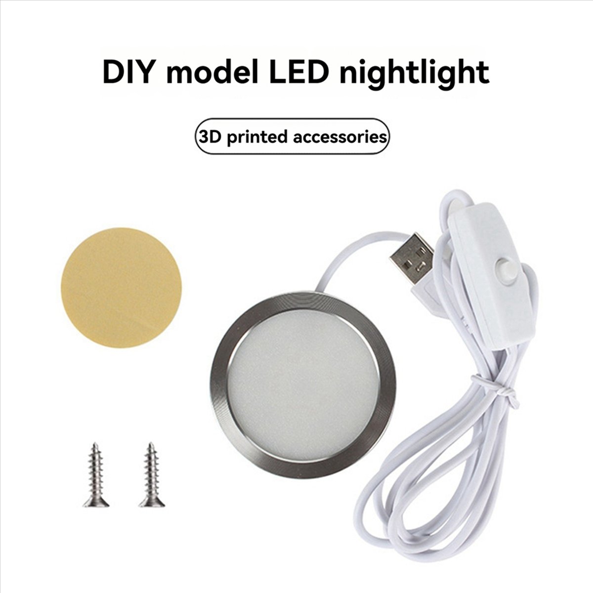 3X DIY LED Night Light Kit for - огляд і ціна Model Kit Led