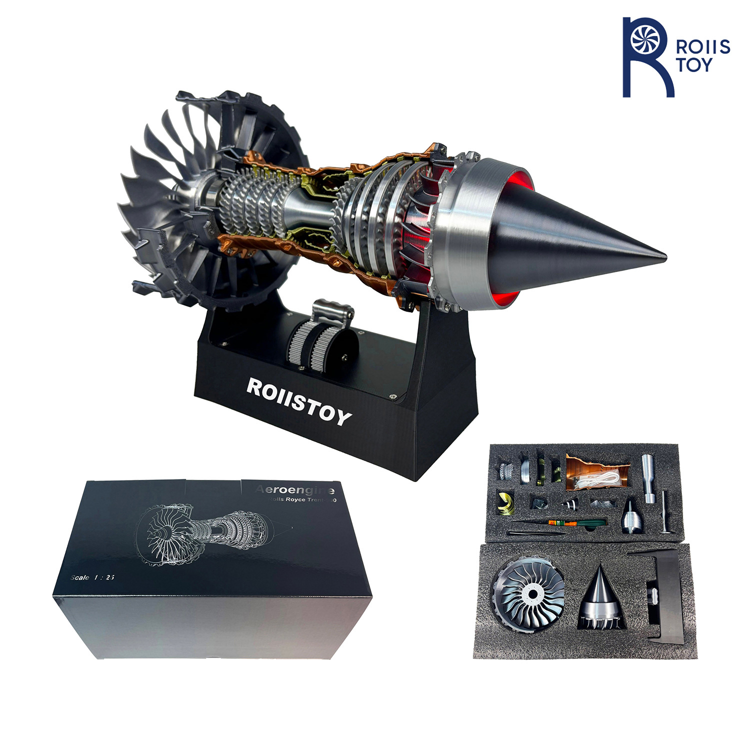 Jet Engine Model Kit Turbofan  - огляд і ціна Model Kit Jet Engine