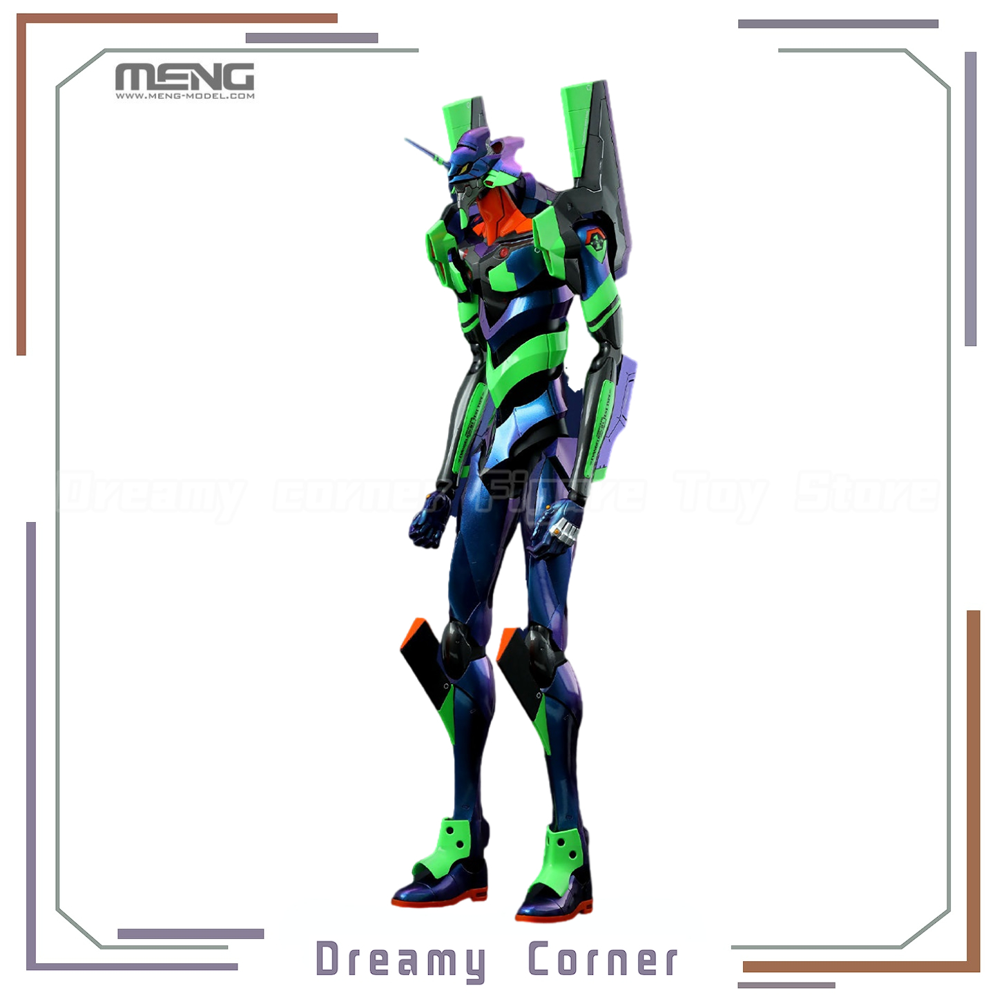 【In Stock】MENG Model Mecha-001 - огляд і ціна Model Kit Eva 01