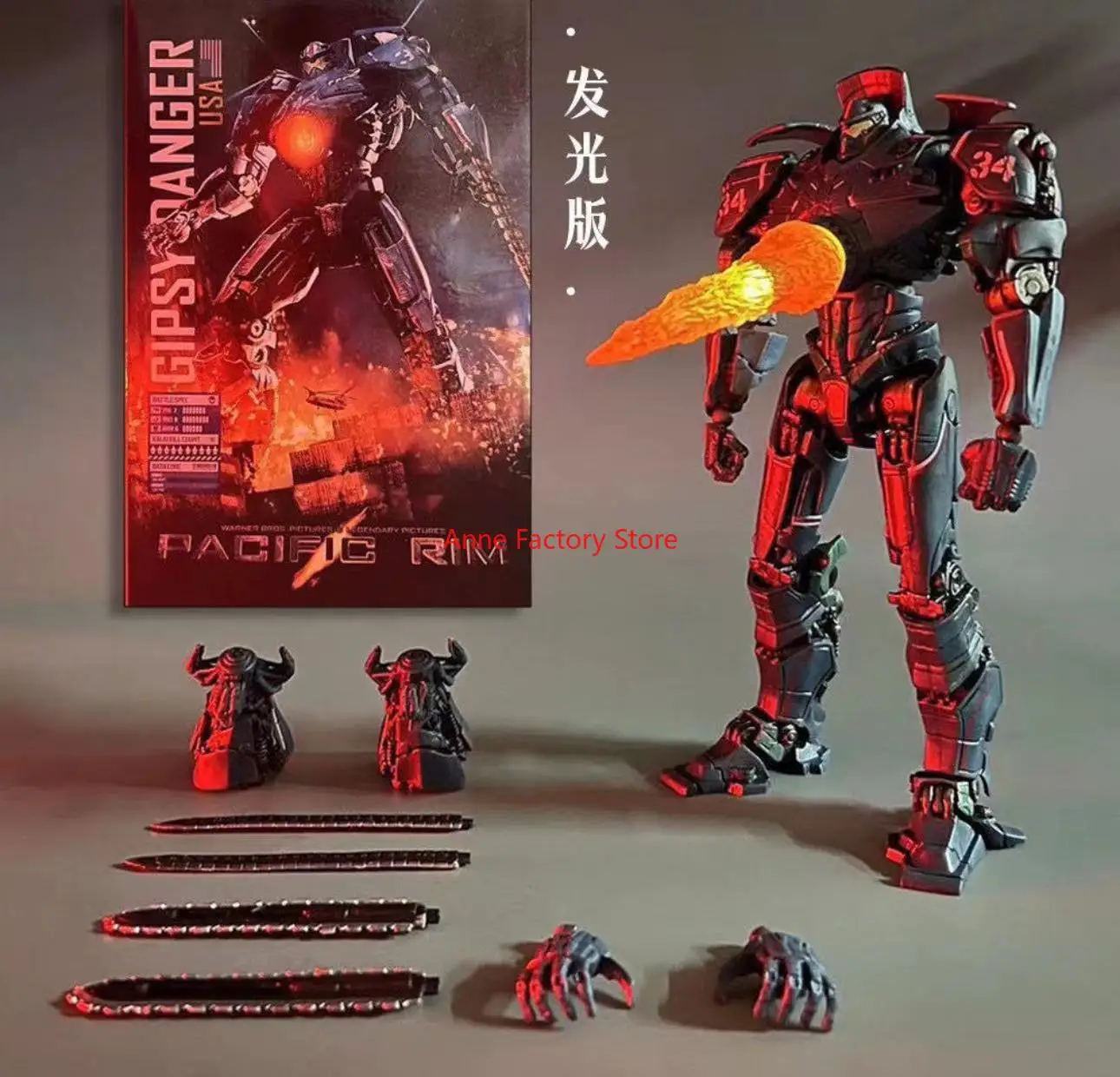 Spot  NOW Light 20CM Emit NECA - огляд і ціна Model Kit Pacific Rim
