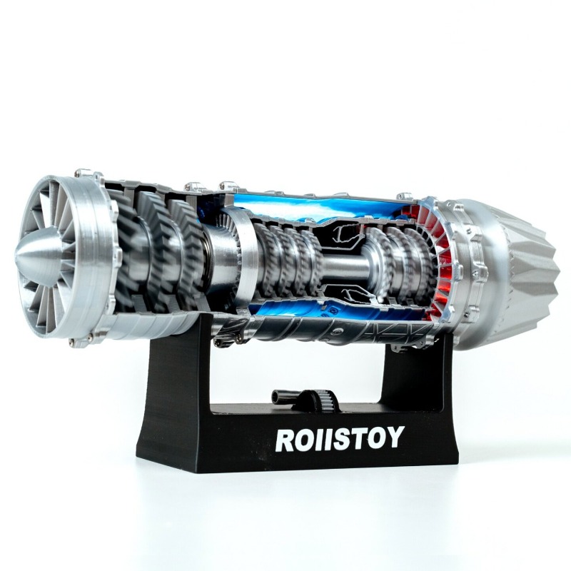J35 Turbofighter Model Kit PLA - огляд і ціна Model Kit Jet Engine