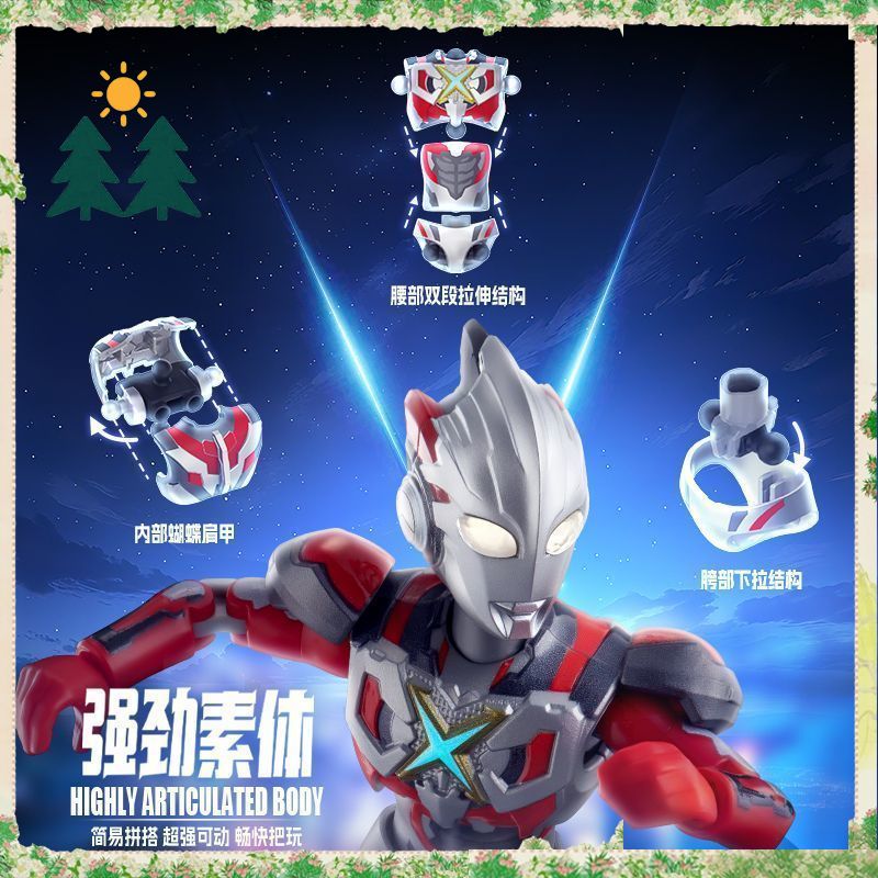 Original Blokees Ultraman Star - огляд і ціна Model Kit Ultraman Tiga