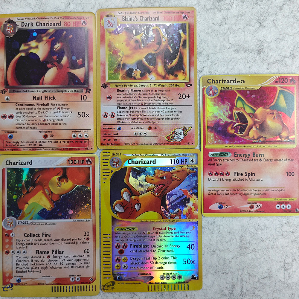 PTCG Charizard Cards Shining L - огляд і ціна Model Kit Accessories