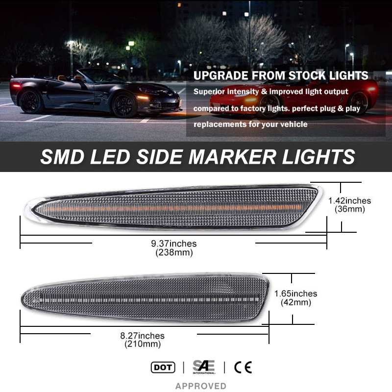 iJDM Front Rear Bumper LED Sid - огляд і ціна Model Kit Led