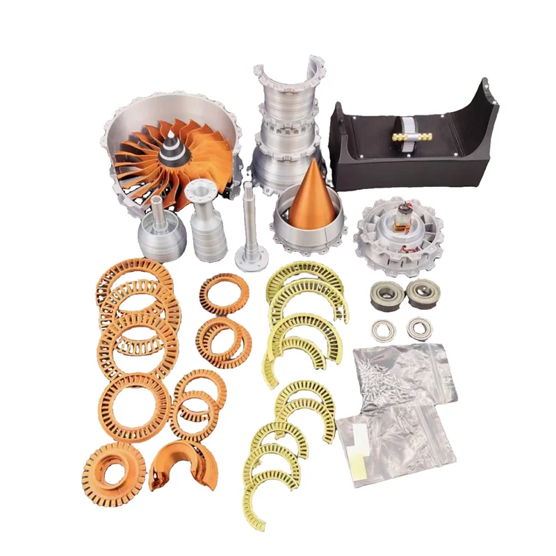 27CM DIY Turbofan Engine Aviat - огляд і ціна Model Kit Jet Engine