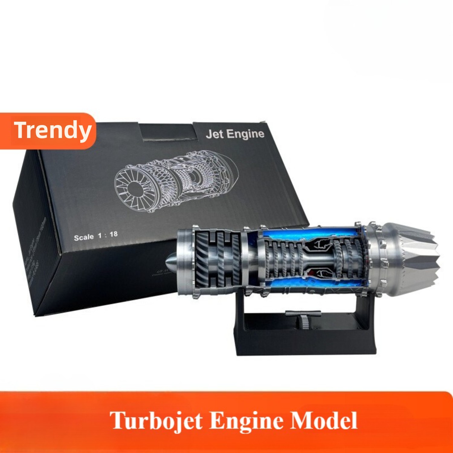 Micro J35 Fighter Jet Engine M - огляд і ціна Model Kit Jet Engine