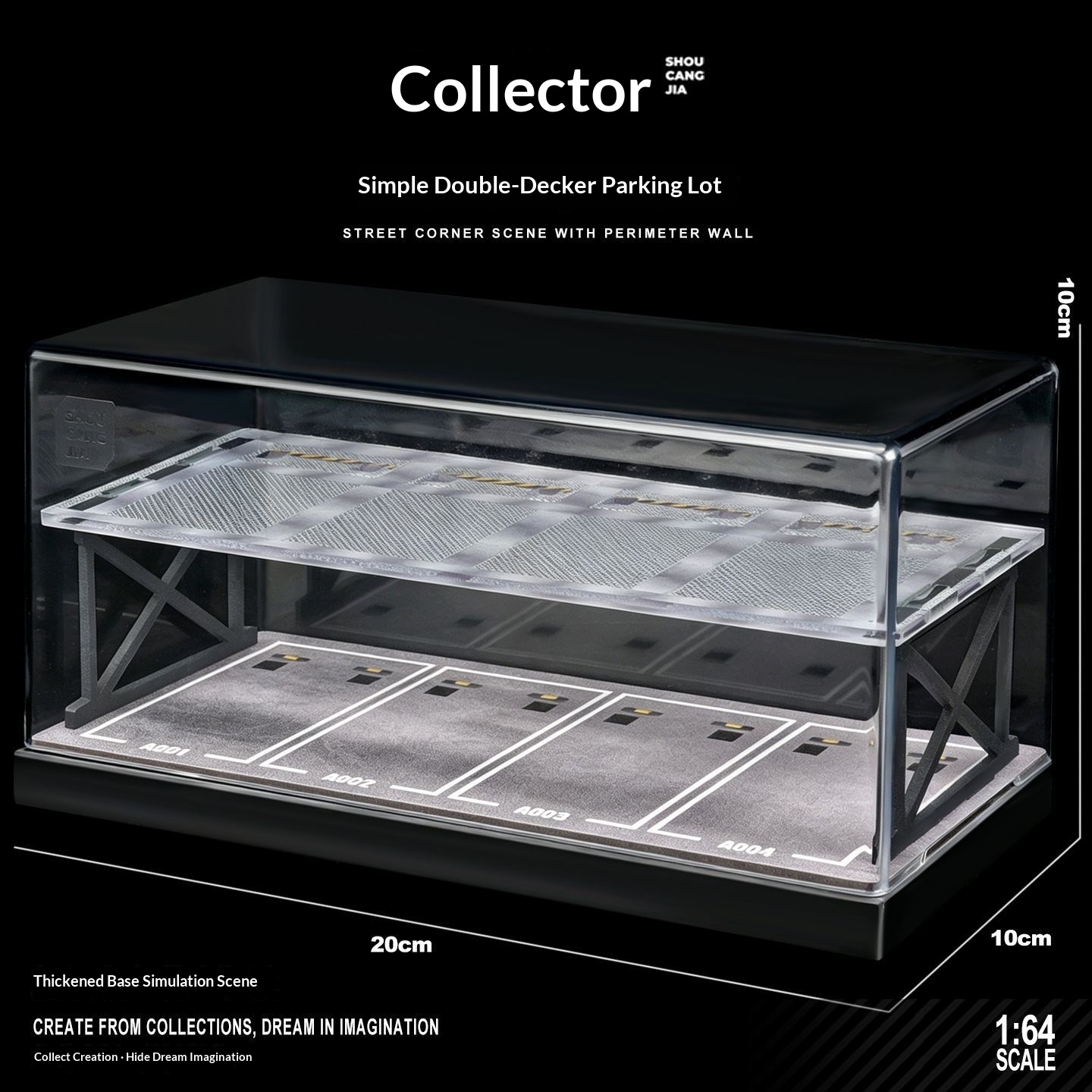 Collector 1:64 Scale Two-Story - огляд і ціна Model Kit Led