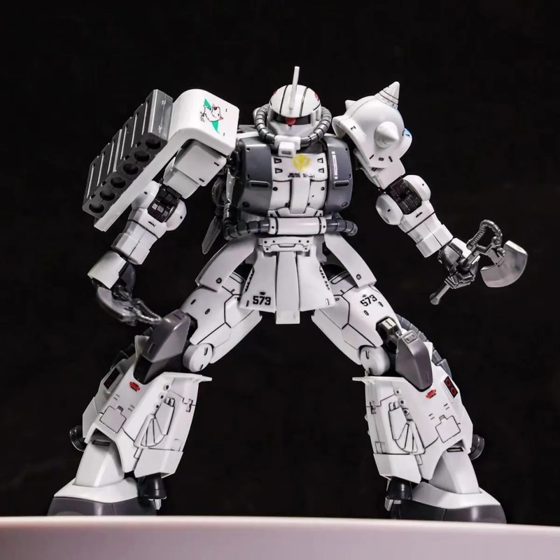 GTO ZAKU II White Wolf Shin Ma - огляд і ціна Model Kit Zaku