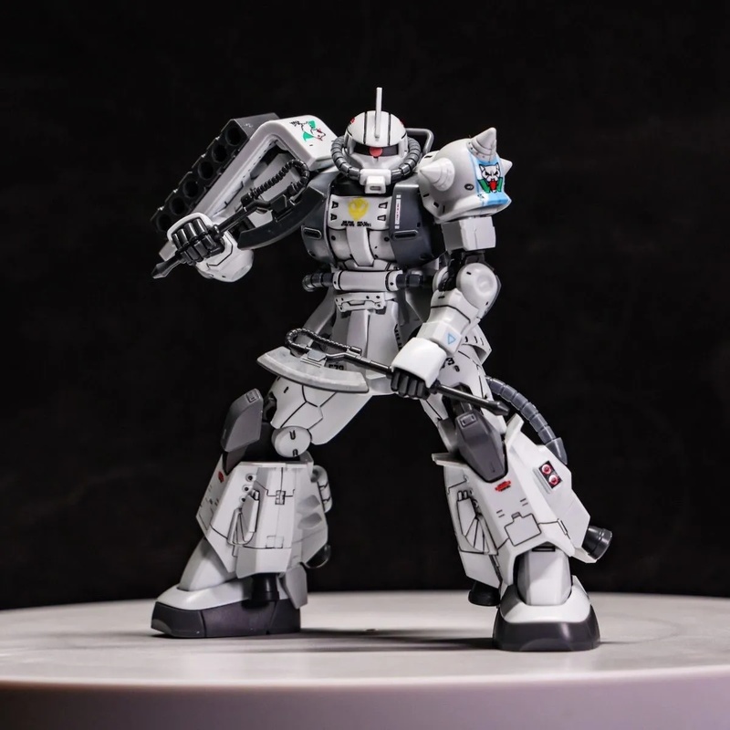 GTO ZAKU II White Wolf Shin Ma - огляд і ціна Model Kit Zaku