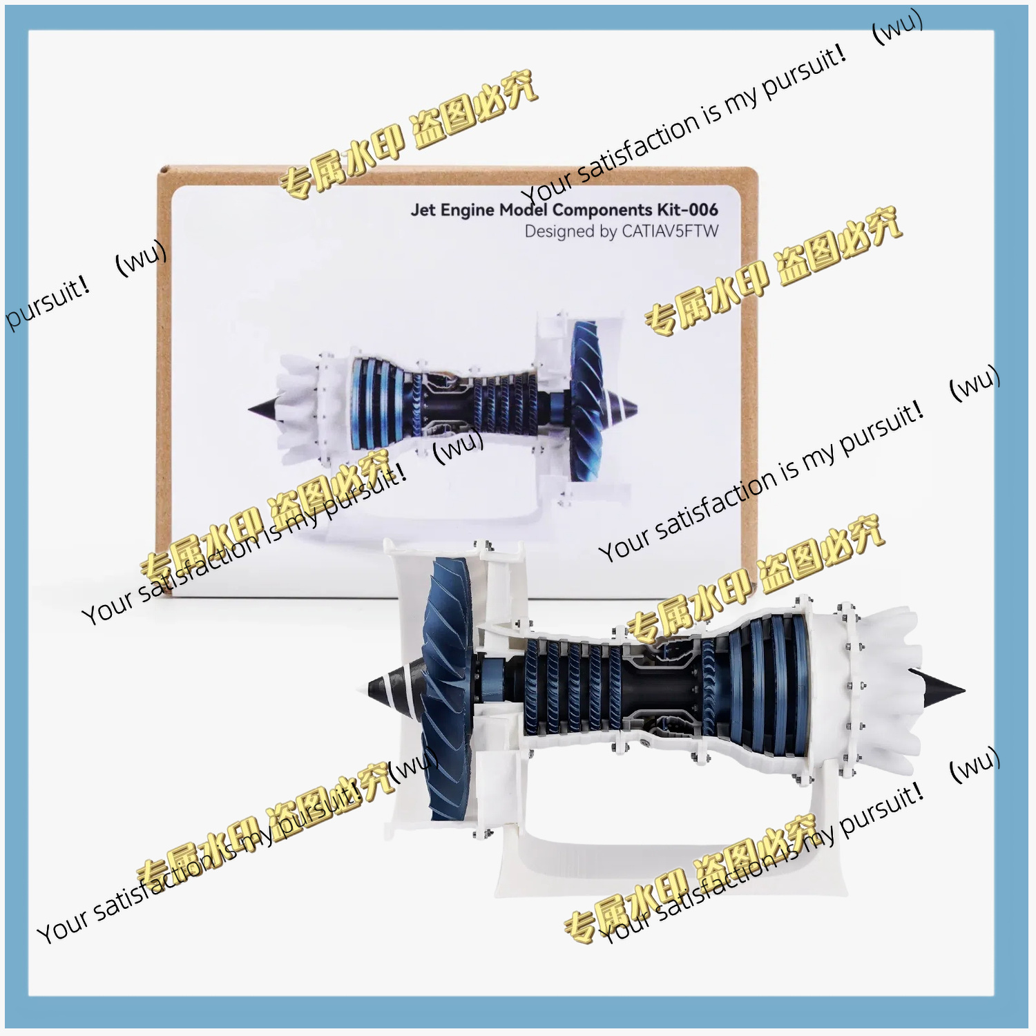 For Bambu Lab Jet Engine Model - огляд і ціна Model Kit Jet Engine