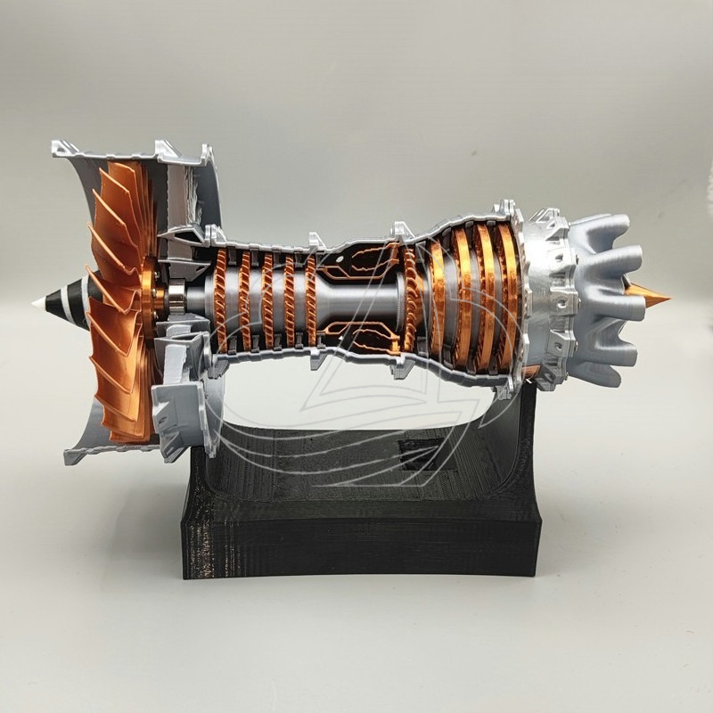 Mini Turbofan Engine Model Ope - огляд і ціна Model Kit Jet Engine