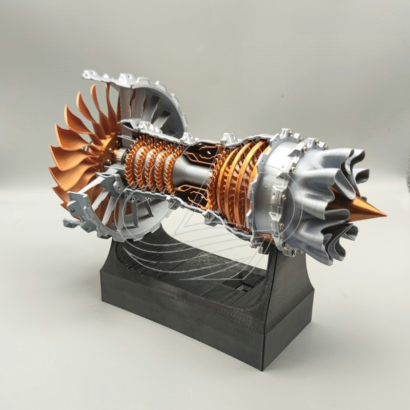 Mini Turbofan Engine Model Ope - огляд і ціна Model Kit Jet Engine