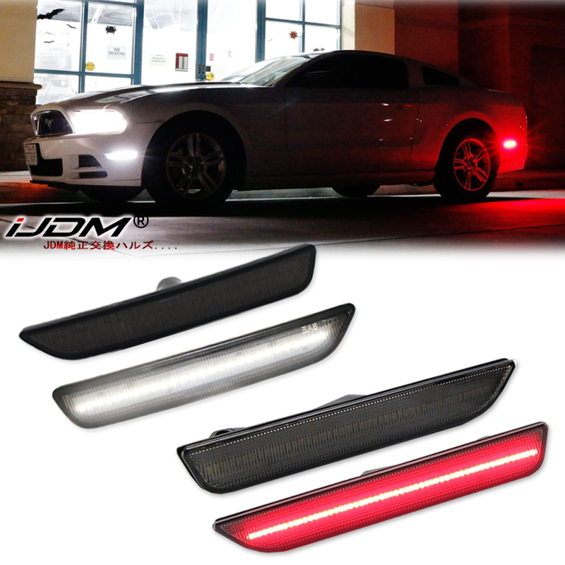 2pcs Car Front Rear Bumper Sid - огляд і ціна Model Kit Led