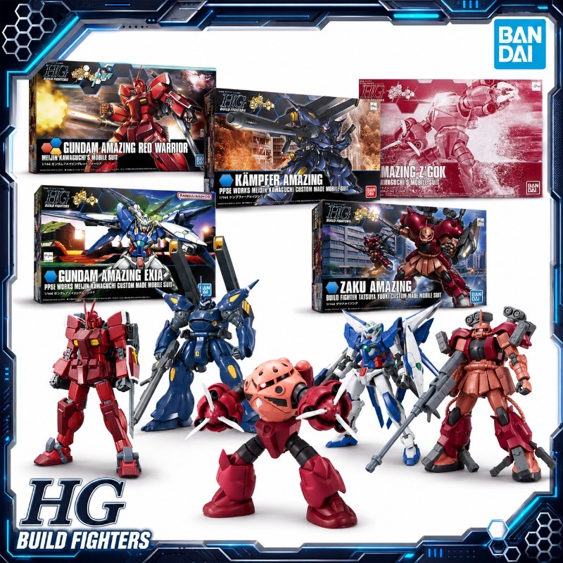 Bandai Original HGBF 1/144 Ama - огляд і ціна Model Kit Zaku