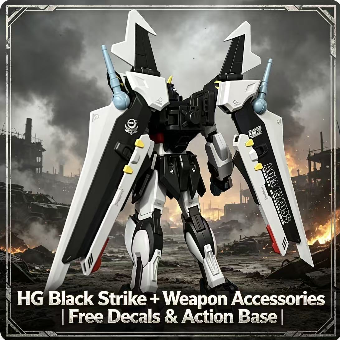 41 HG 1/144 Black Strike Mecha - огляд і ціна Model Kit Non Gundam