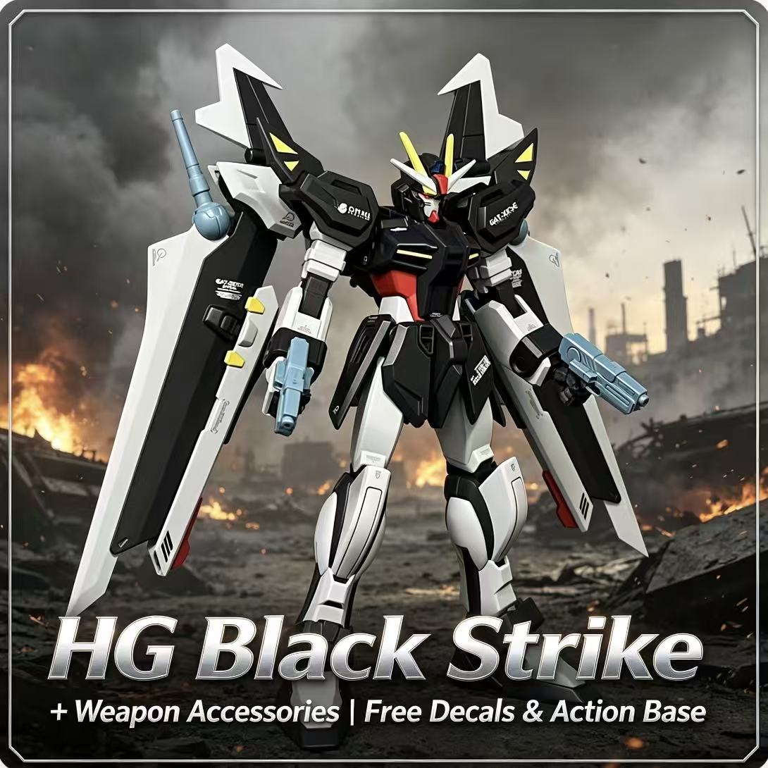 41 HG 1/144 Black Strike Mecha - огляд і ціна Model Kit Non Gundam