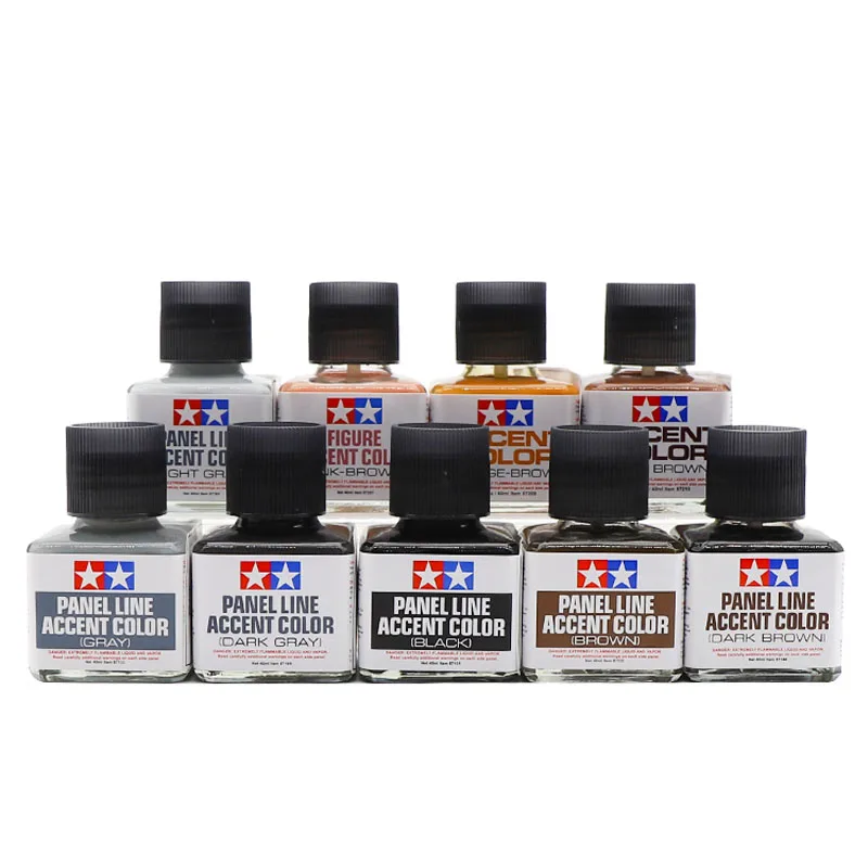 TAMIYA 87131-87210 Panel Line  - огляд і ціна Tamiya Model Paint Set