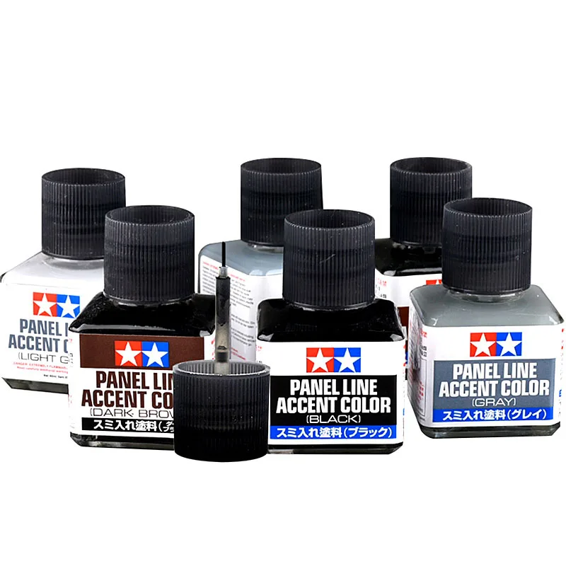 TAMIYA 87131-87210 Panel Line  - огляд і ціна Tamiya Model Paint Set