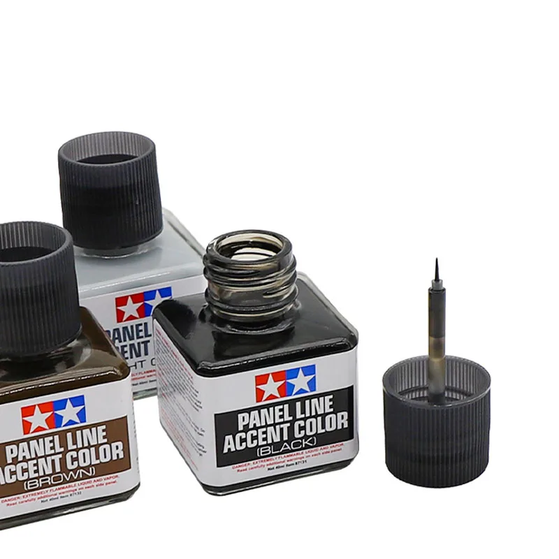 TAMIYA 87131-87210 Panel Line  - огляд і ціна Tamiya Model Paint Set