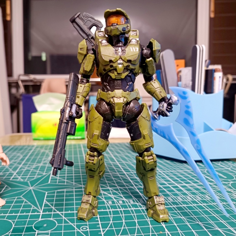 Sentinel Master Chief 18cm PVC - огляд і ціна Model Kit Pacific Rim