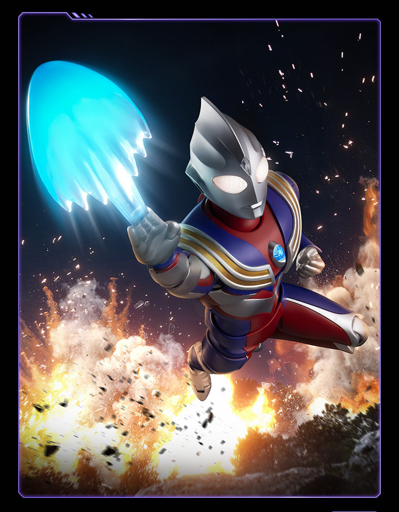 Genuine New Blokees Ultraman T - огляд і ціна Model Kit Ultraman Tiga