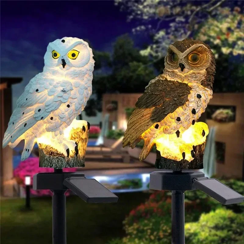 Solar Owl Statue Garden Light  - огляд і ціна Model Kit Led