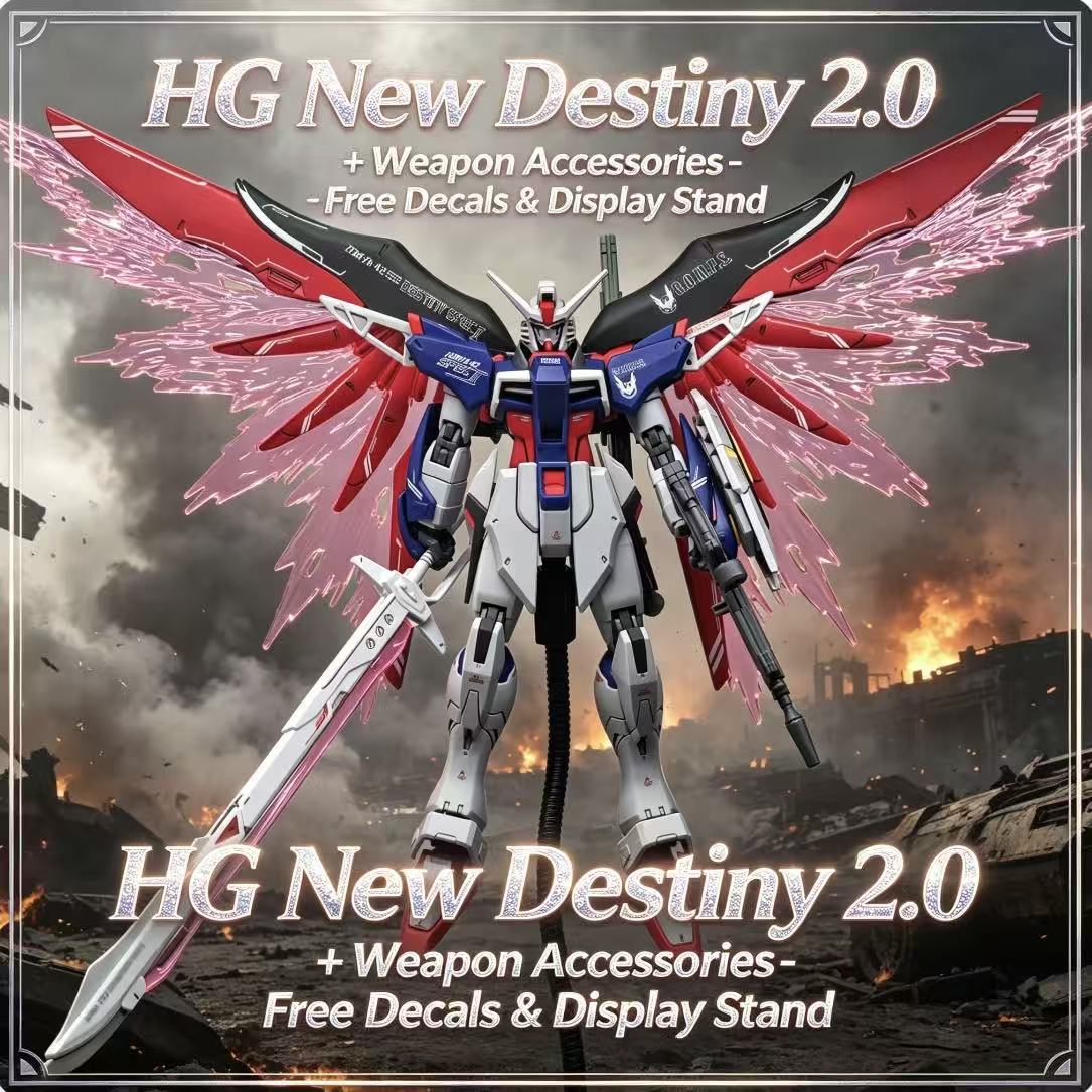 224 HG 1/144 Destiny Spec II F - огляд і ціна Model Kit Non Gundam