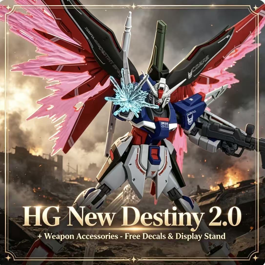 224 HG 1/144 Destiny Spec II F - огляд і ціна Model Kit Non Gundam
