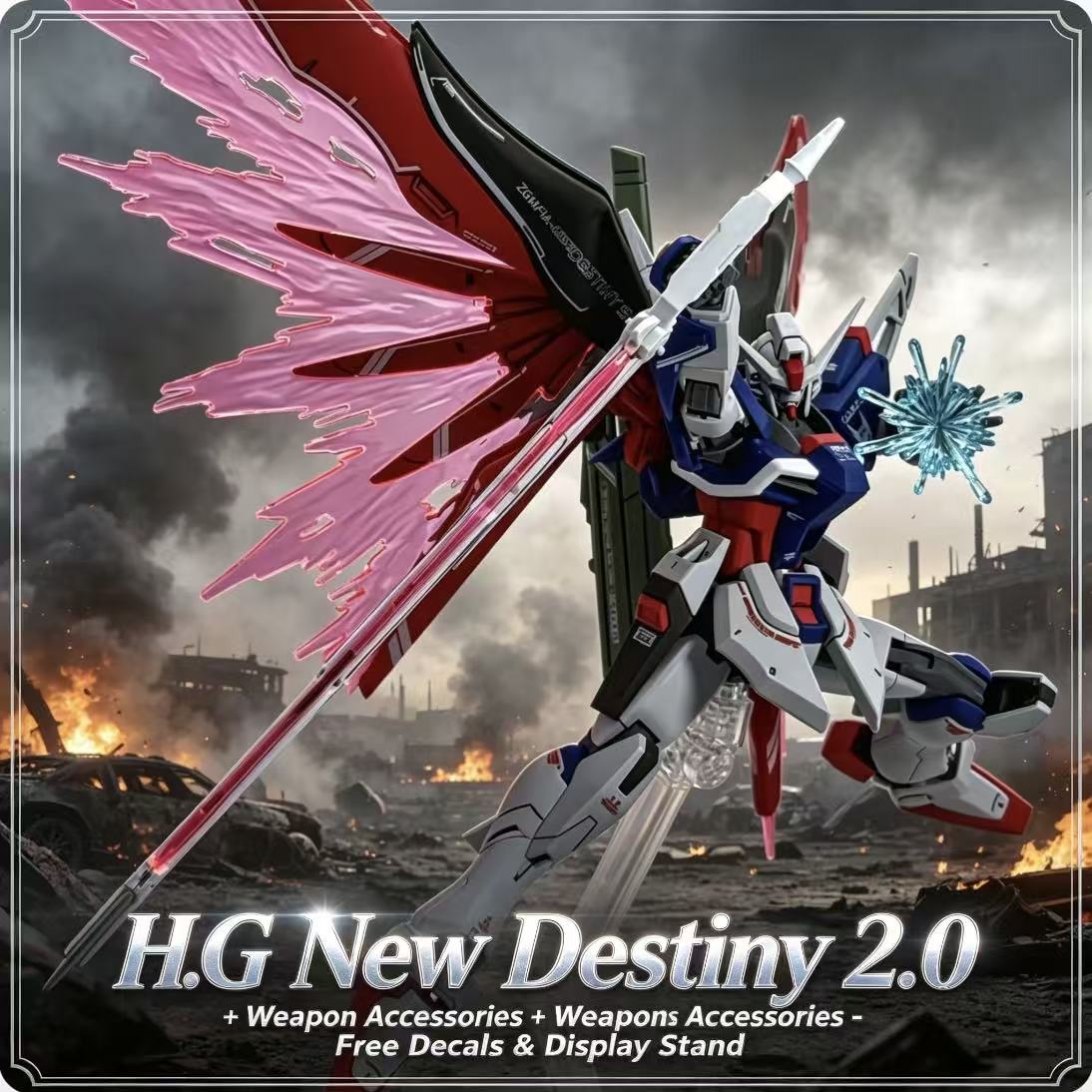 224 HG 1/144 Destiny Spec II F - огляд і ціна Model Kit Non Gundam