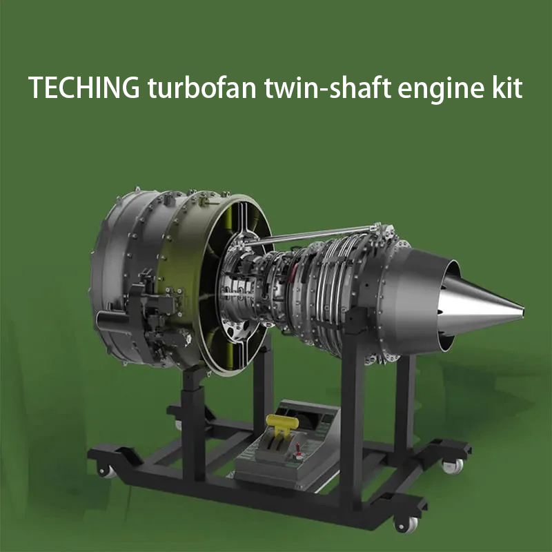 TECHING 1000+ Parts Turbofan T - огляд і ціна Model Kit Jet Engine