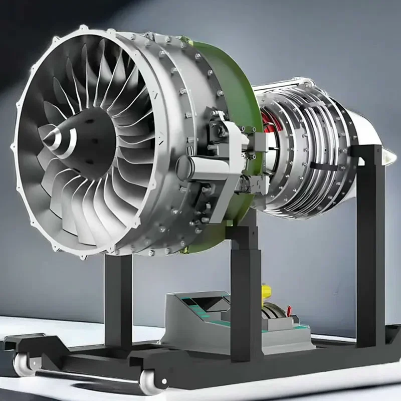TECHING 1000+ Parts Turbofan T - огляд і ціна Model Kit Jet Engine