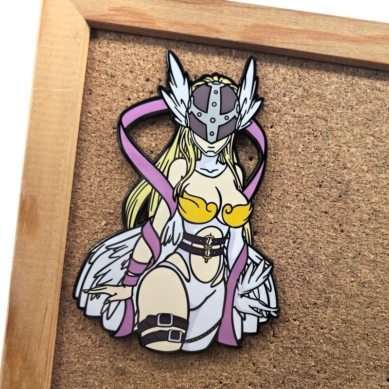 Digimon Angewomon metal badge  - огляд і ціна Model Kit Digimon