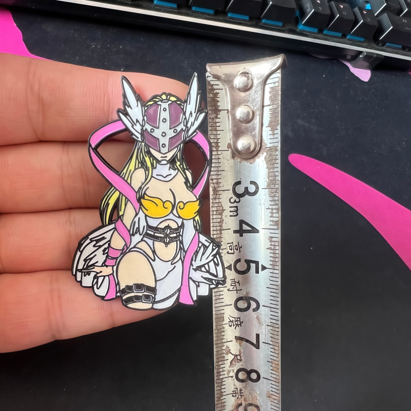Digimon Angewomon metal badge  - огляд і ціна Model Kit Digimon